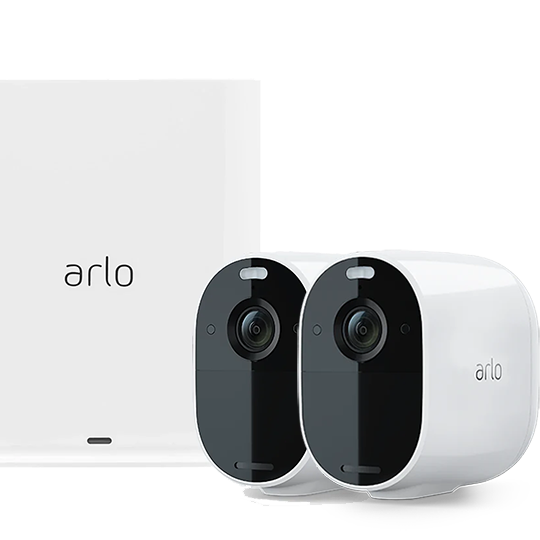 Arlo Essential 1080P 無線網絡攝影機 <br>雙鏡+Smart Hub 套裝 <br>(VMC2230+VMB4540)